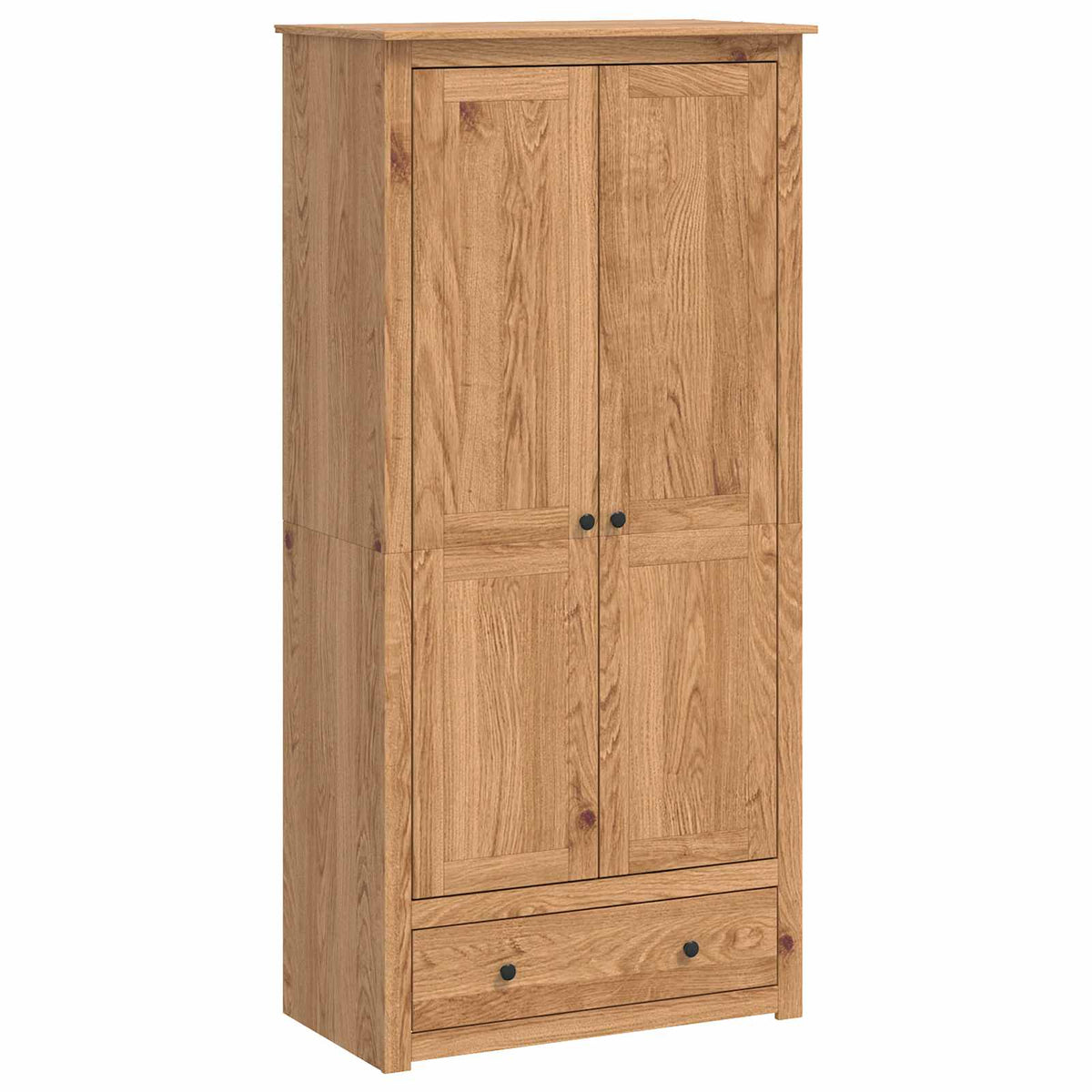 Wardrobe PANAMA Honey 88.5 x 50 x 185 cm Solid Pine Wood