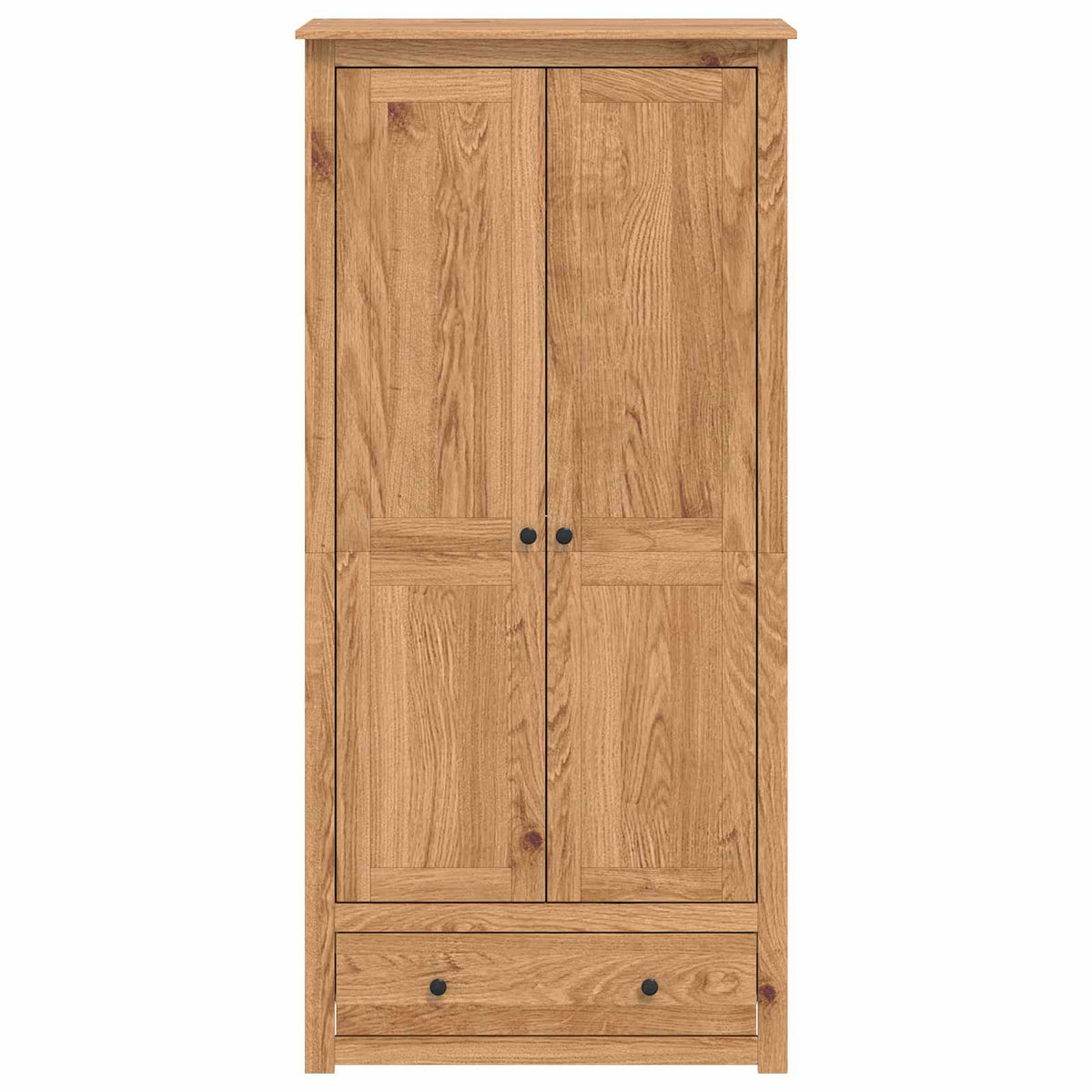 Wardrobe PANAMA Honey 88.5 x 50 x 185 cm Solid Pine Wood