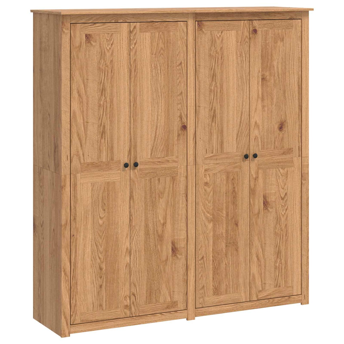 Wardrobe PANAMA Honey 169 x 50 x 185 cm Solid Pine Wood