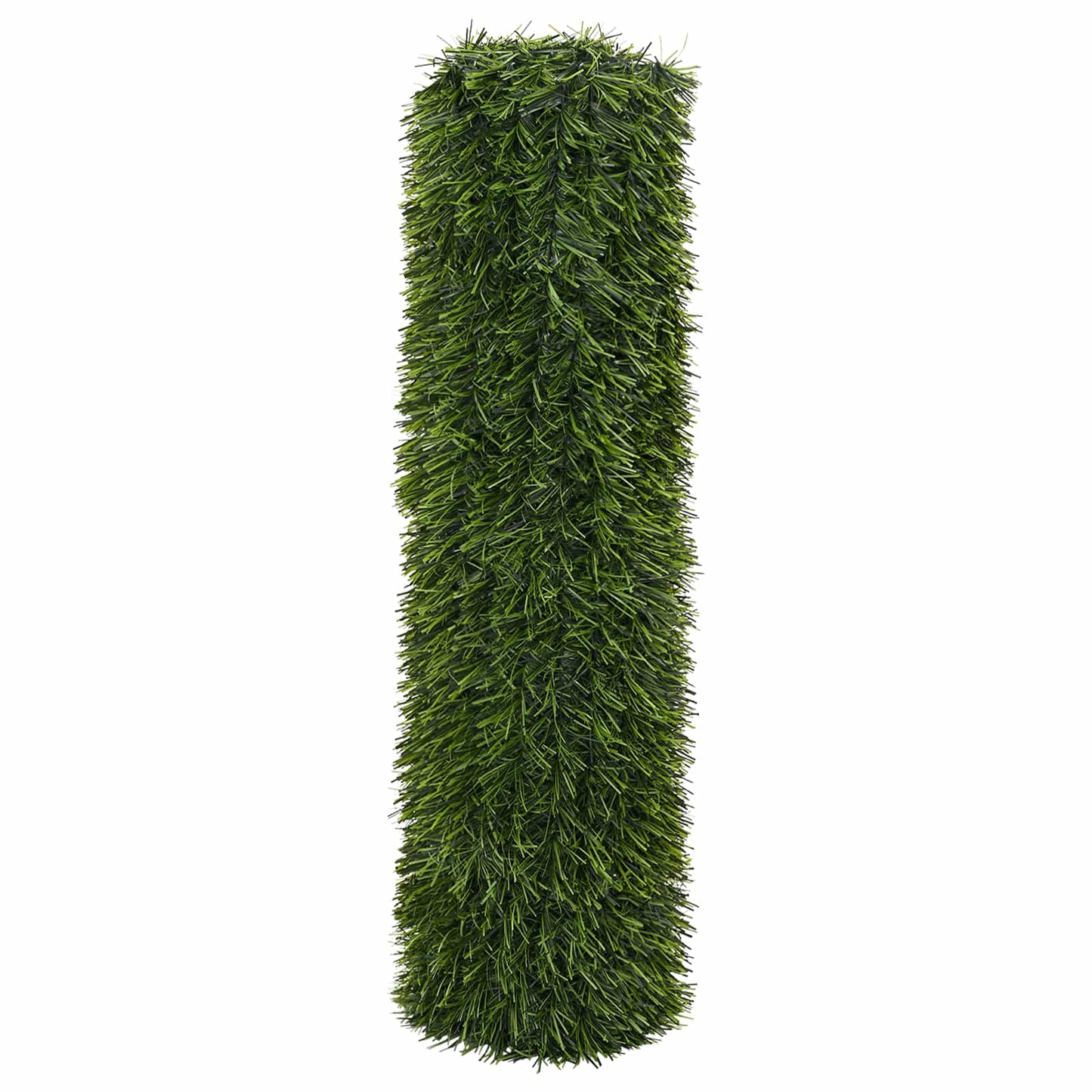 Artificial Fence Light Green 1 x 10 m PVC and Steel