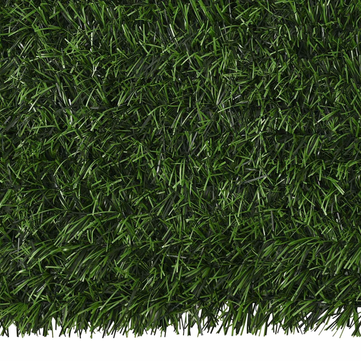Artificial Fence Light Green 1.5 x 6 m PVC and Steel