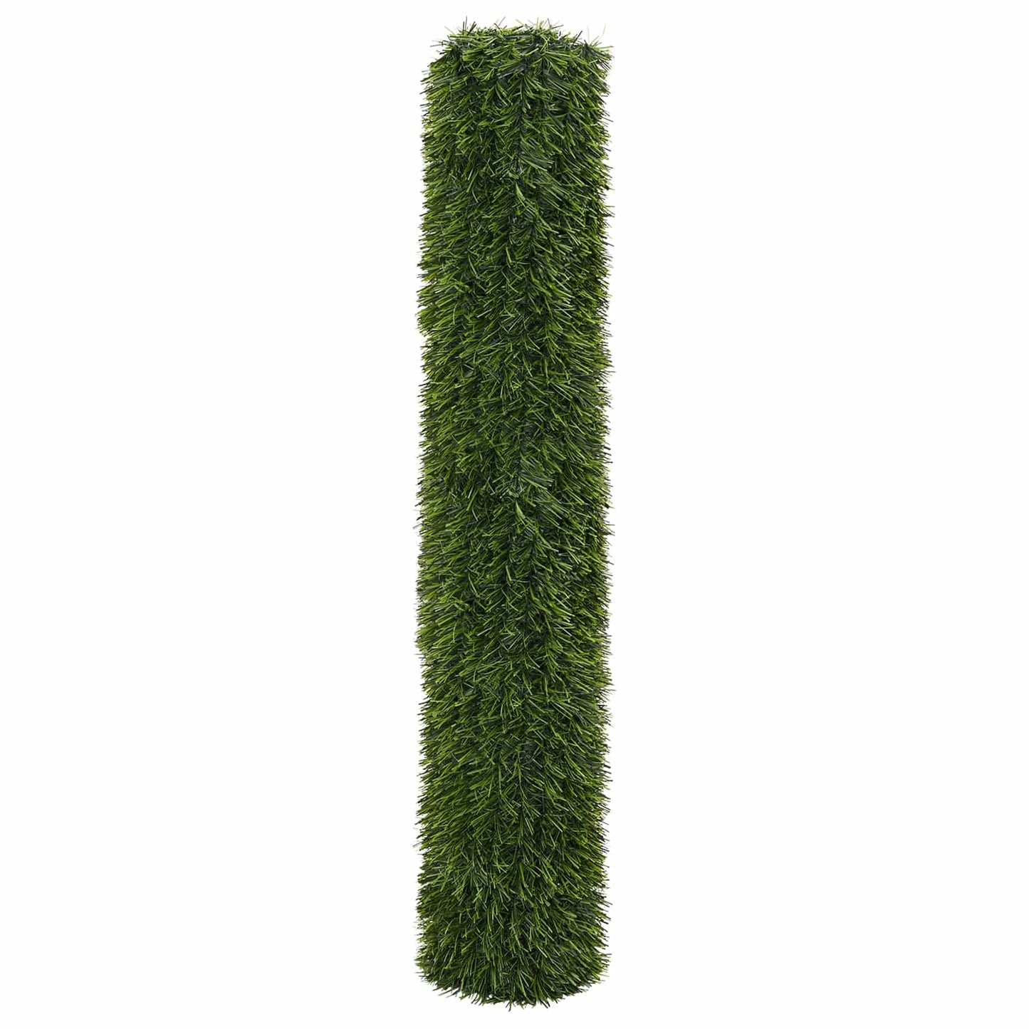 Artificial Fence Light Green 1.5 x 6 m PVC and Steel