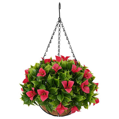 Artificial Flowers Rosy 33 x 33 x 44 cm PE and Steel