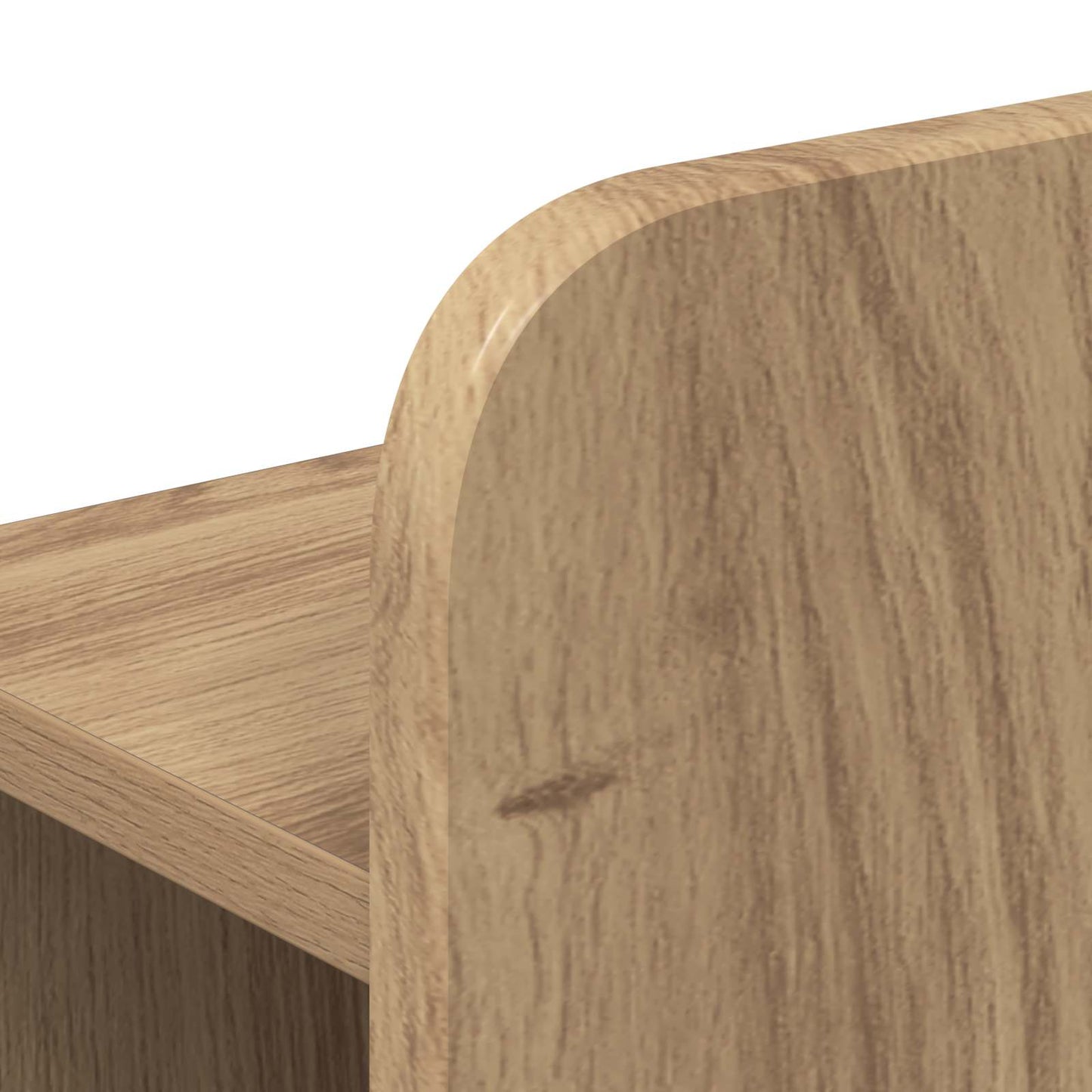 Bed Frame with Storage Artisan Oak 120 x 200 cm Engineered Wood