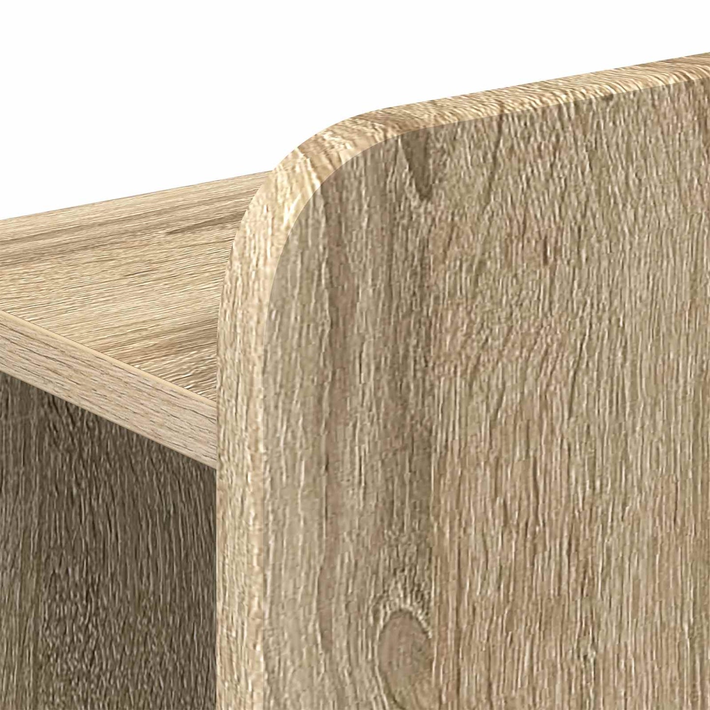 Bed Frame with Storage Sonoma Oak 90 x 190 cm Engineered Wood