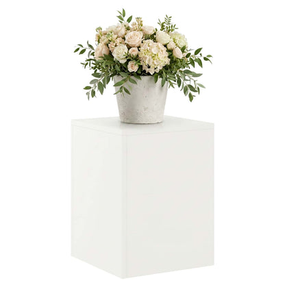 Plant Stand White 30 x 30 x 40 cm Steel