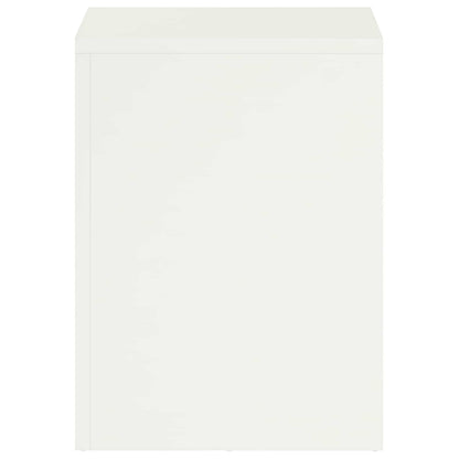Plant Stand 2 pcs White 30 x 30 x 40 cm Steel