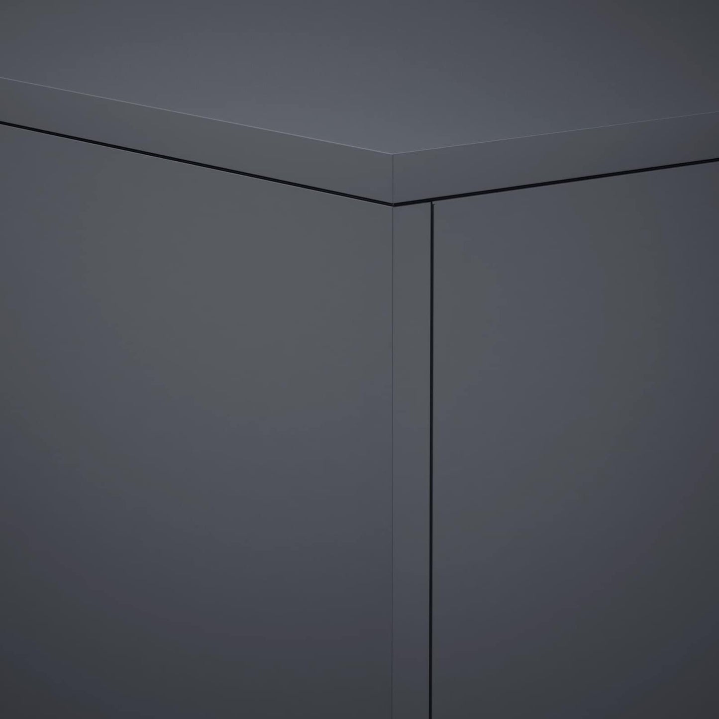 Plant Stand Anthracite 30 x 30 x 40 cm Stainless Steel
