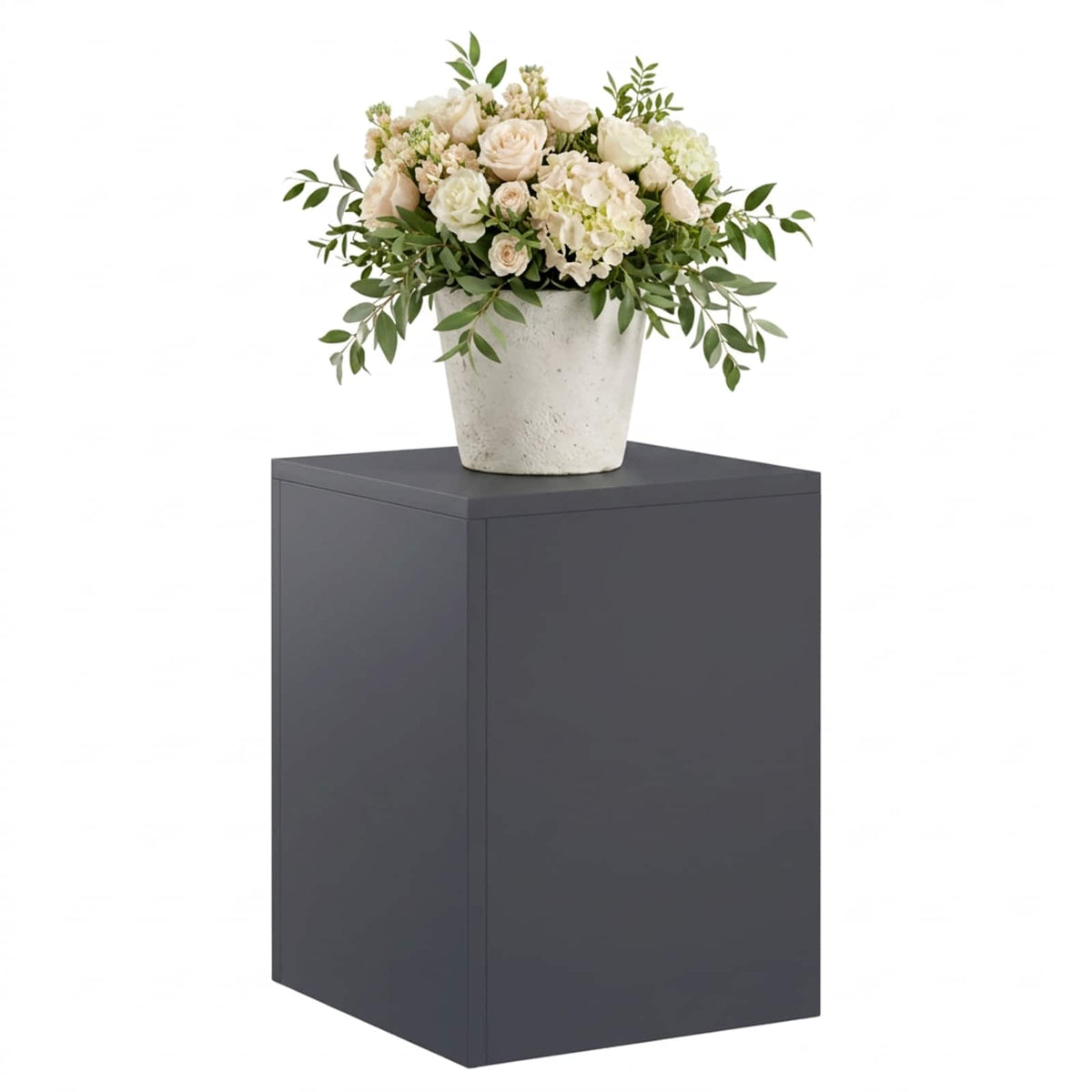 Plant Stand Anthracite 30 x 30 x 40 cm Stainless Steel
