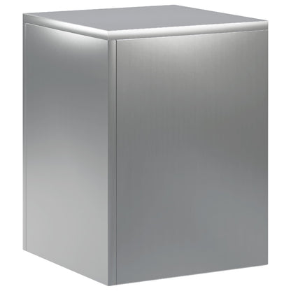 Plant Stand Silver 30 x 30 x 40 cm Steel