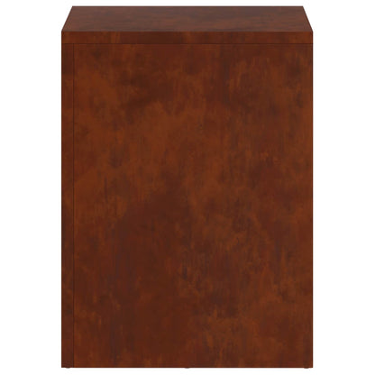 Plant Stand Rusty 30 x 30 x 40 cm Weathering Steel