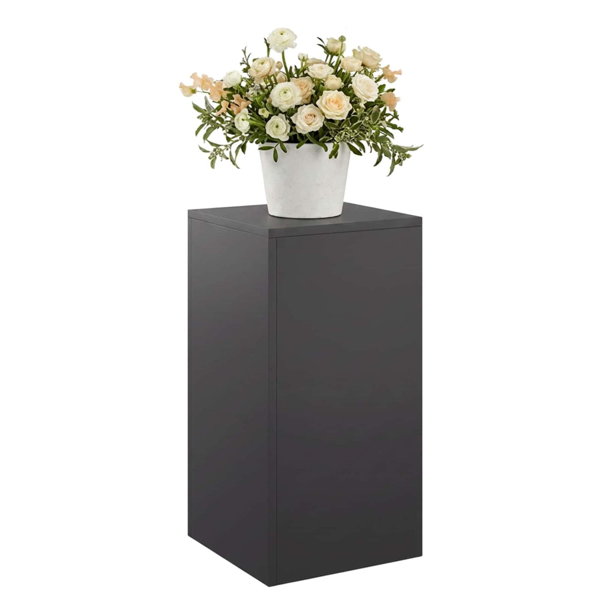 Plant Stand Black 30 x 30 x 60 cm Steel