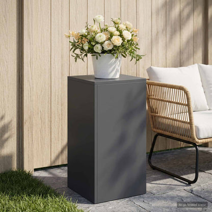 Plant Stand Anthracite 30 x 30 x 60 cm Stainless Steel