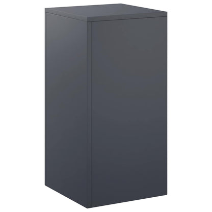 Plant Stand Anthracite 30 x 30 x 60 cm Stainless Steel
