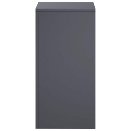 Plant Stand Anthracite 30 x 30 x 60 cm Stainless Steel