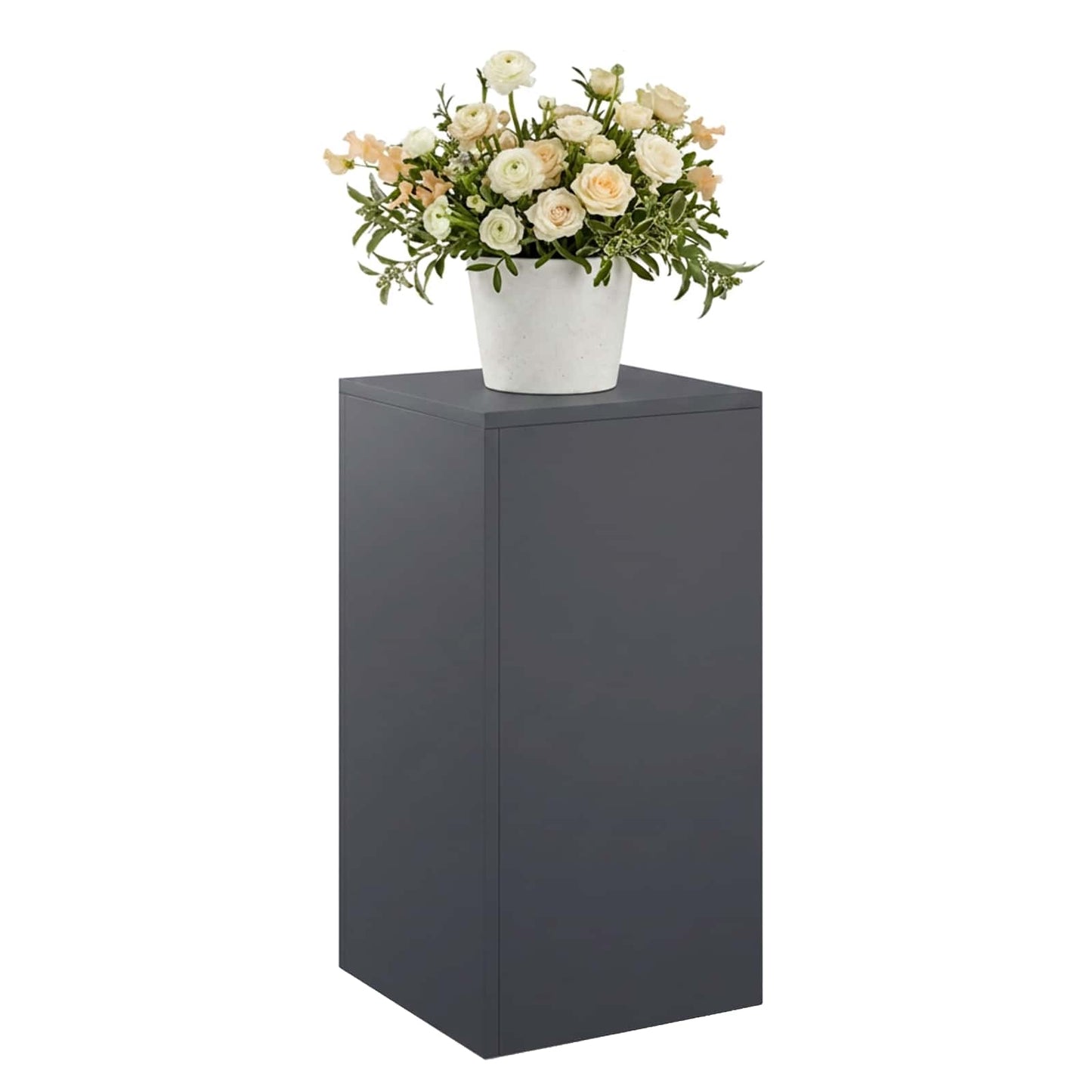 Plant Stand Anthracite 30 x 30 x 60 cm Stainless Steel