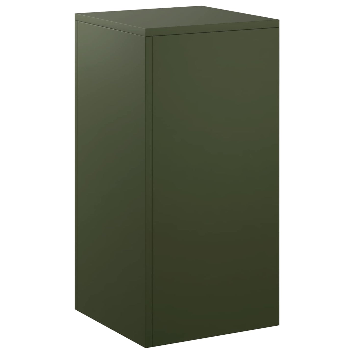 Plant Stand Olive Green 30 x 30 x 60 cm Weathering Steel