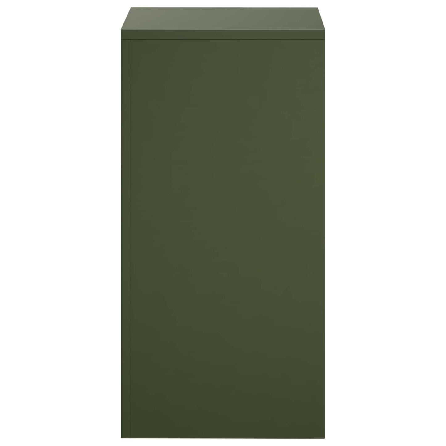Plant Stand Olive Green 30 x 30 x 60 cm Weathering Steel