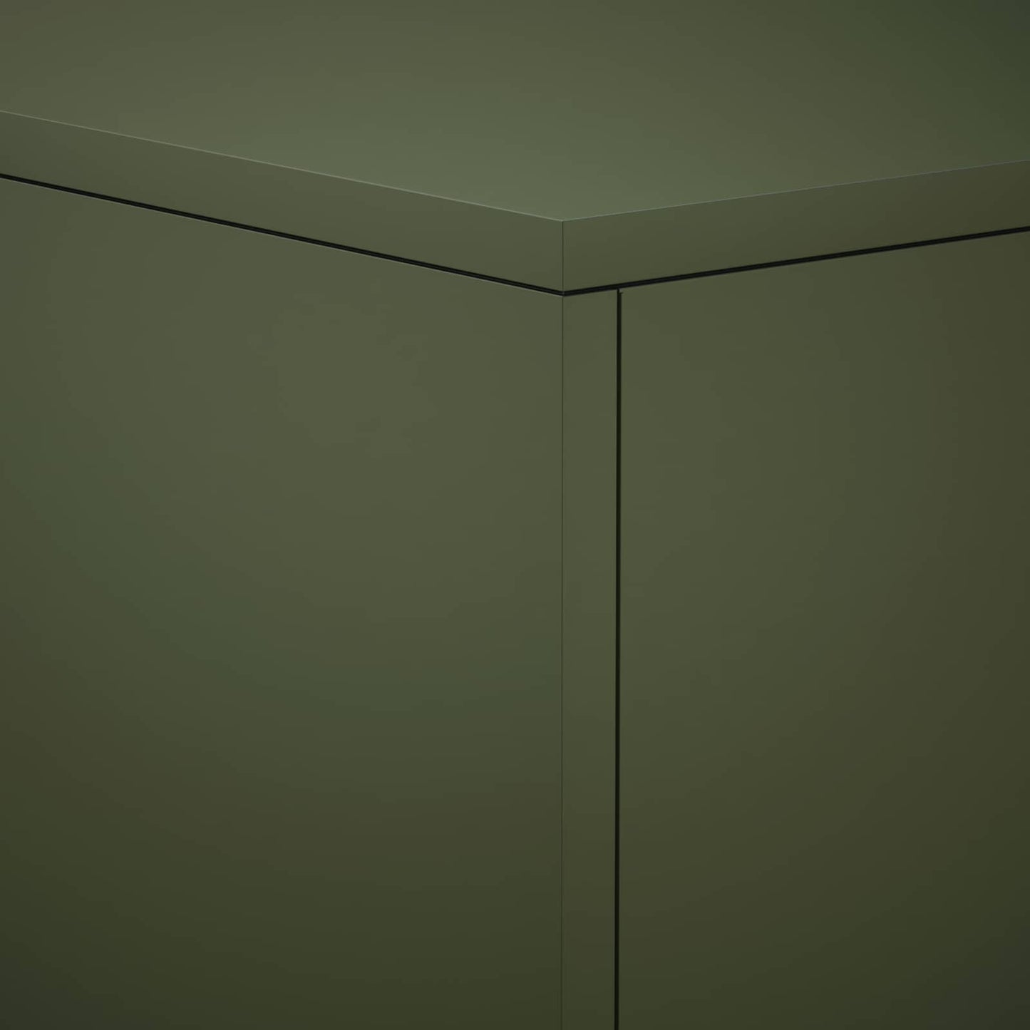 Plant Stand 2 pcs Olive Green 30 x 30 x 60 cm Steel