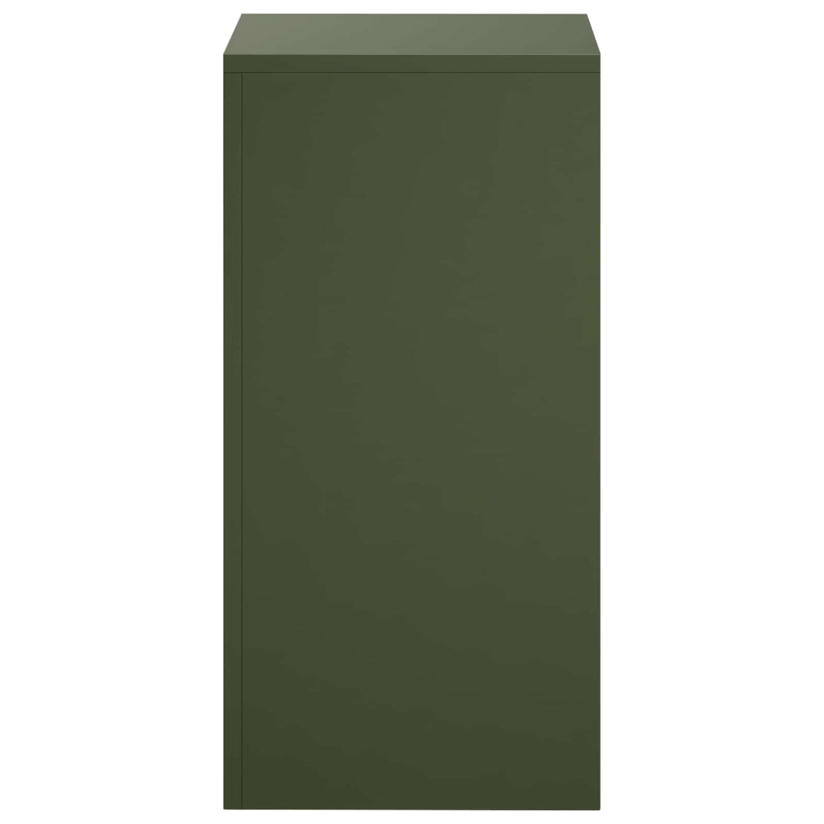 Plant Stand 2 pcs Olive Green 30 x 30 x 60 cm Steel