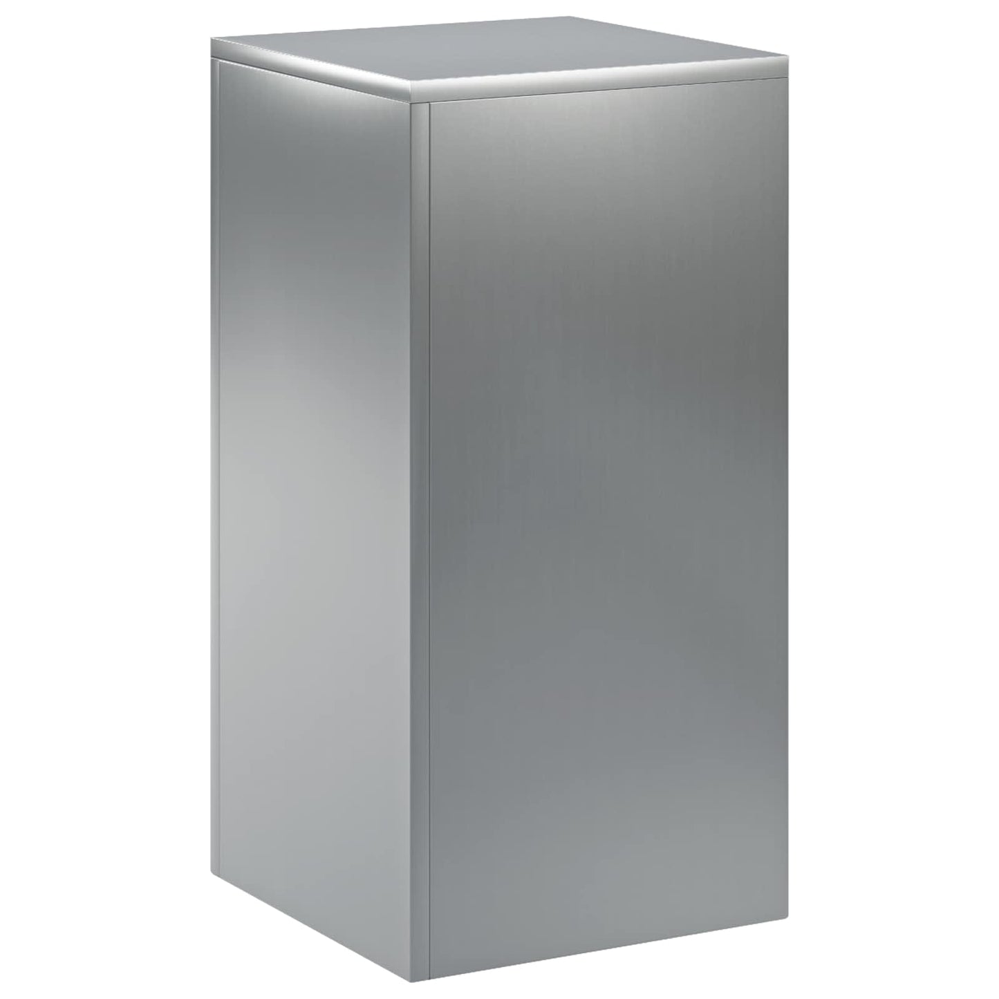Plant Stand Silver 30 x 30 x 60 cm Steel
