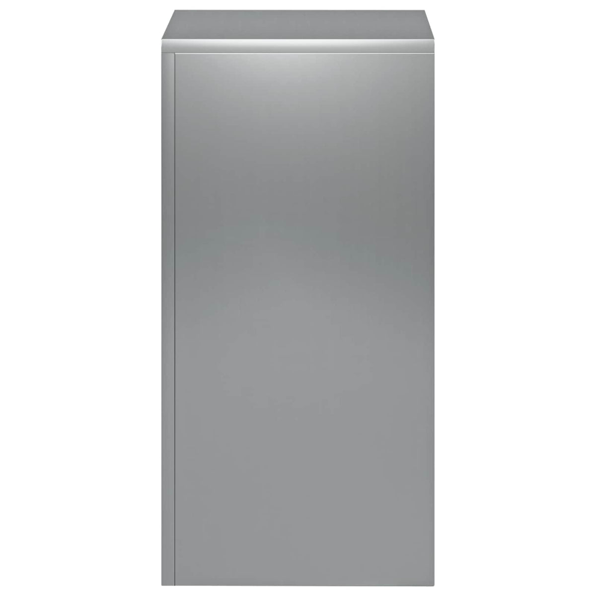 Plant Stand Silver 30 x 30 x 60 cm Steel