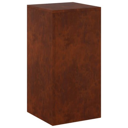 Plant Stand Rusty 30 x 30 x 60 cm Weathering Steel