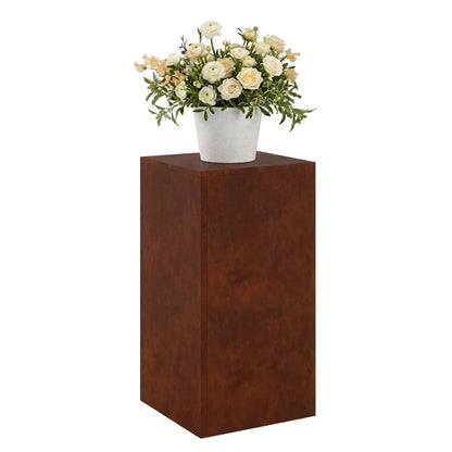 Plant Stand Rusty 30 x 30 x 60 cm Weathering Steel