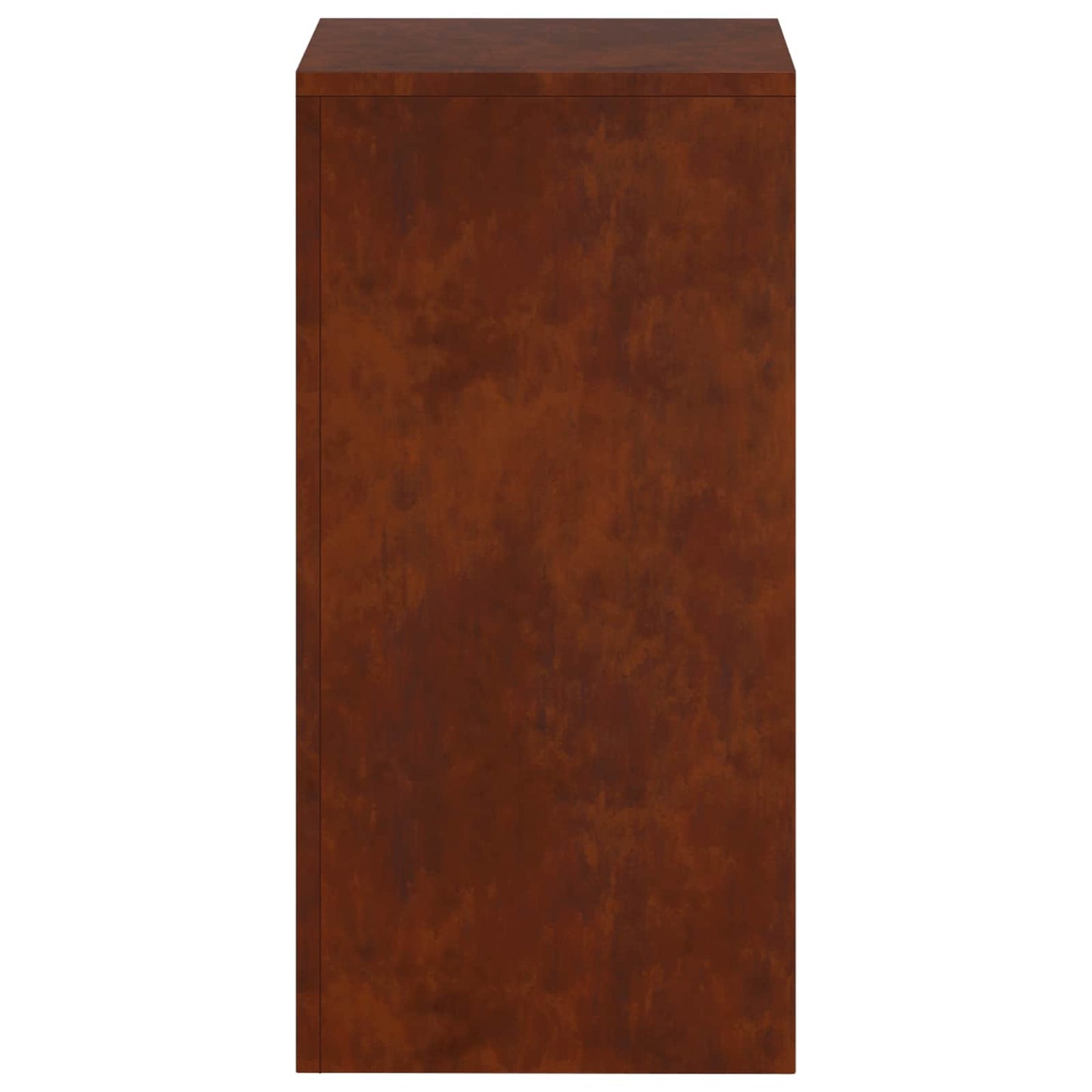 Plant Stand 2 pcs Rusty 30 x 30 x 60 cm Weathering Steel
