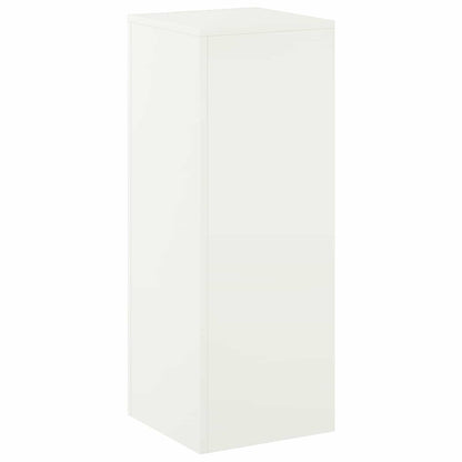 Plant Stand White 30 x 30 x 80 cm Steel