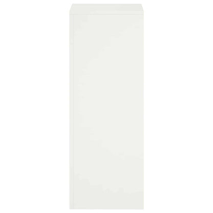 Plant Stand White 30 x 30 x 80 cm Steel
