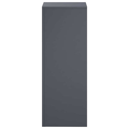 Plant Stand Anthracite 30 x 30 x 80 cm Stainless Steel