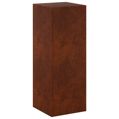 Plant Stand Rusty 30 x 30 x 80 cm Weathering Steel
