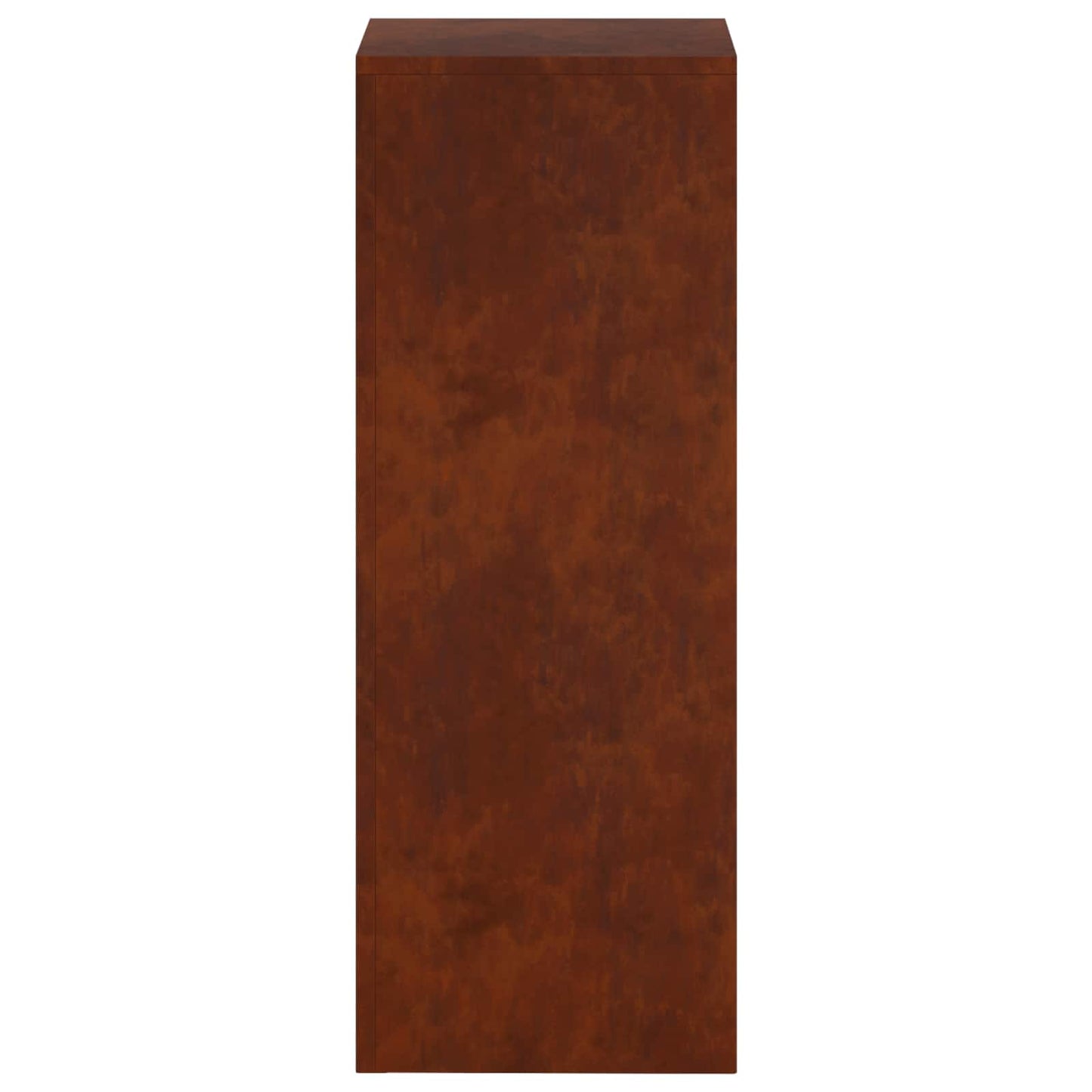 Plant Stand 2 pcs Rusty 30 x 30 x 80 cm Weathering Steel