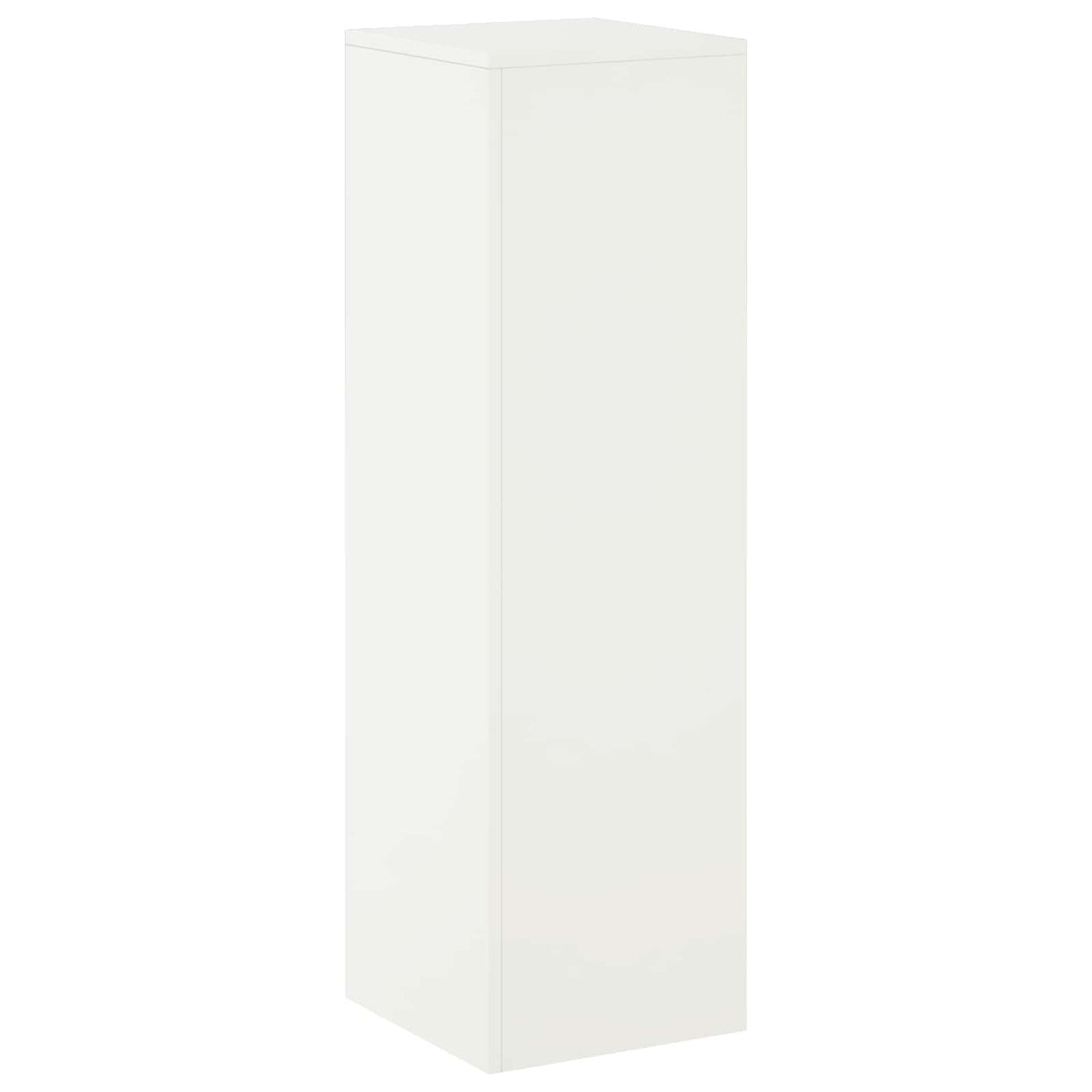 Plant Stand White 30 x 30 x 100 cm Steel