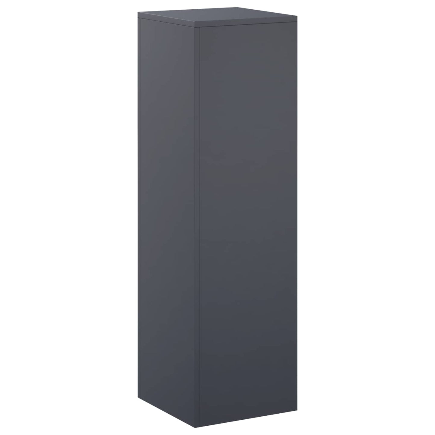 Plant Stand Anthracite 30 x 30 x 100 cm Stainless Steel
