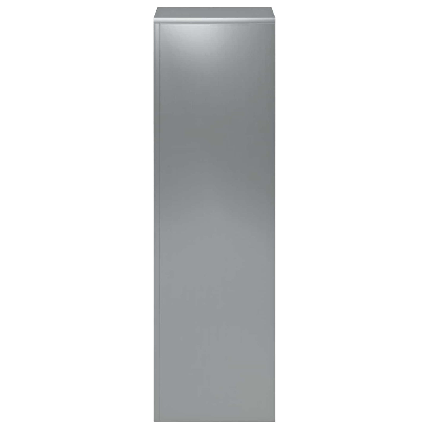 Plant Stand Silver 30 x 30 x 100 cm Steel