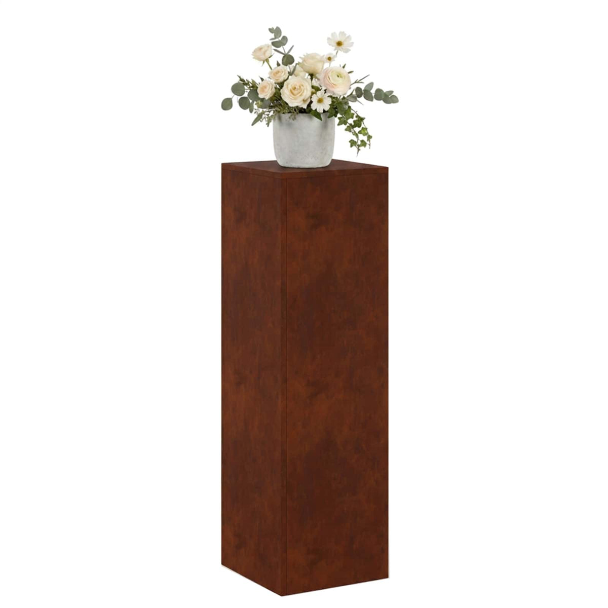 Plant Stand Rusty 30 x 30 x 100 cm Weathering Steel