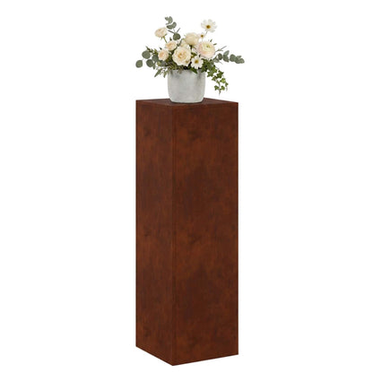 Plant Stand Rusty 30 x 30 x 100 cm Weathering Steel