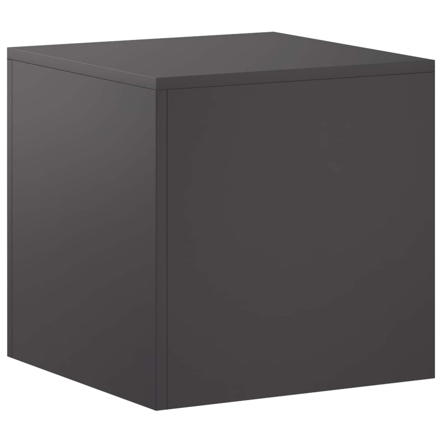 Plant Stand Black 40 x 40 x 40 cm Steel