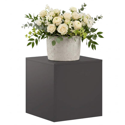 Plant Stand Black 40 x 40 x 40 cm Steel