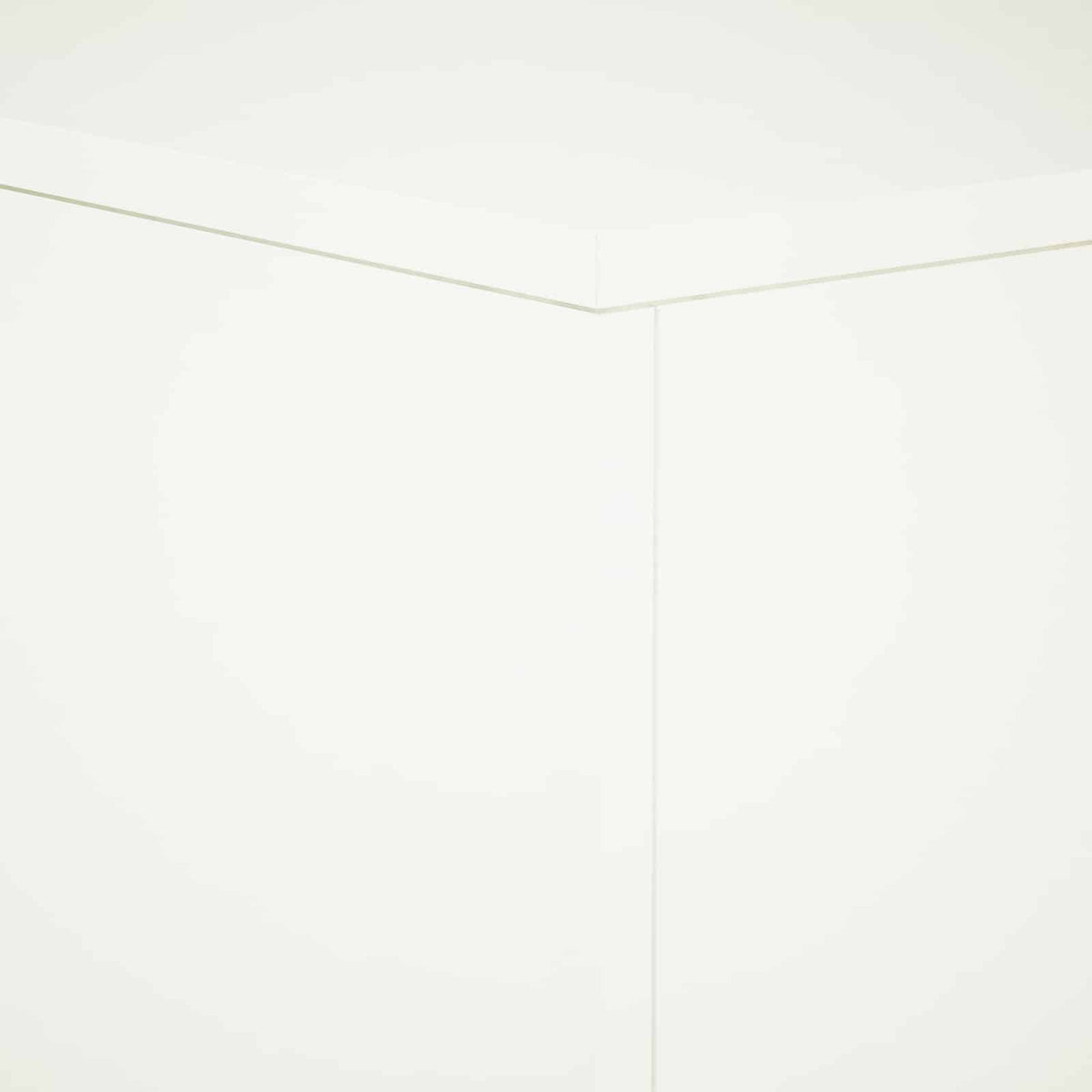 Plant Stand White 40 x 40 x 40 cm Steel