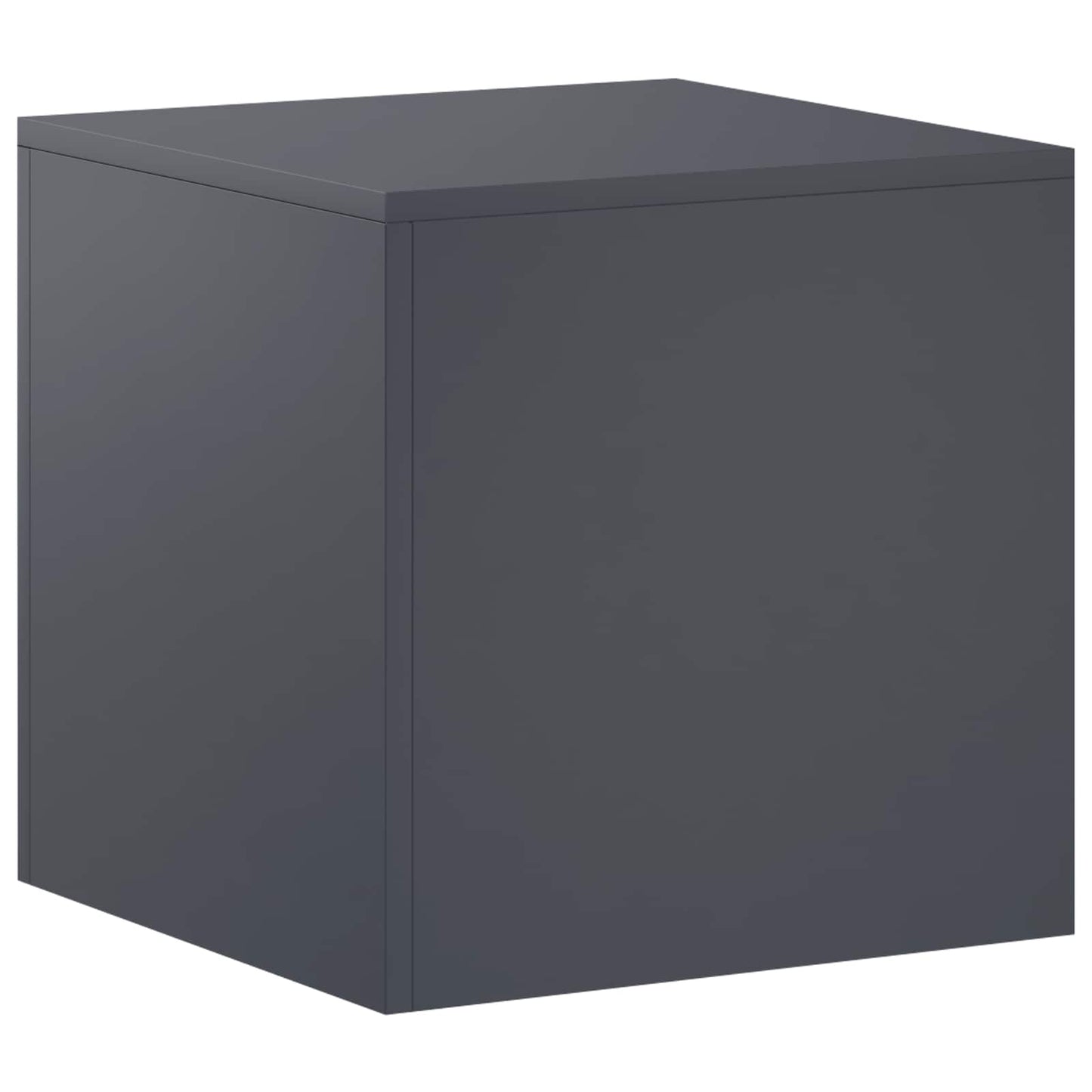 Plant Stand Anthracite 40 x 40 x 40 cm Stainless Steel