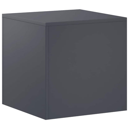 Plant Stand Anthracite 40 x 40 x 40 cm Stainless Steel