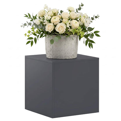 Plant Stand Anthracite 40 x 40 x 40 cm Stainless Steel