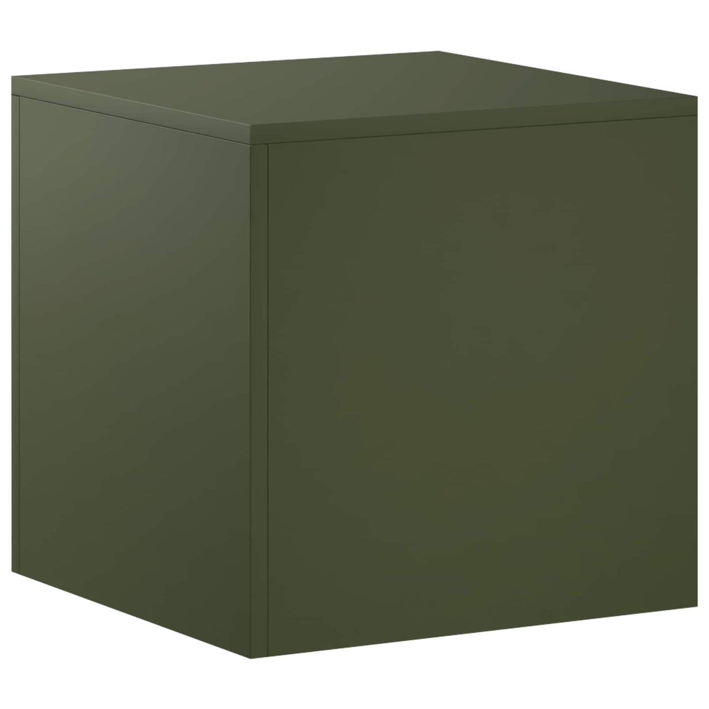Plant Stand Olive Green 40 x 40 x 40 cm Weathering Steel