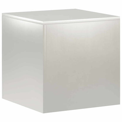 Plant Stand Silver 40 x 40 x 40 cm Steel