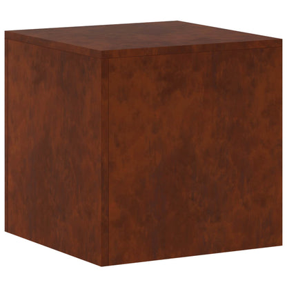 Plant Stand Rusty 40 x 40 x 40 cm Weathering Steel