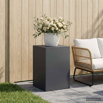 Plant Stand Anthracite 40 x 40 x 60 cm Stainless Steel