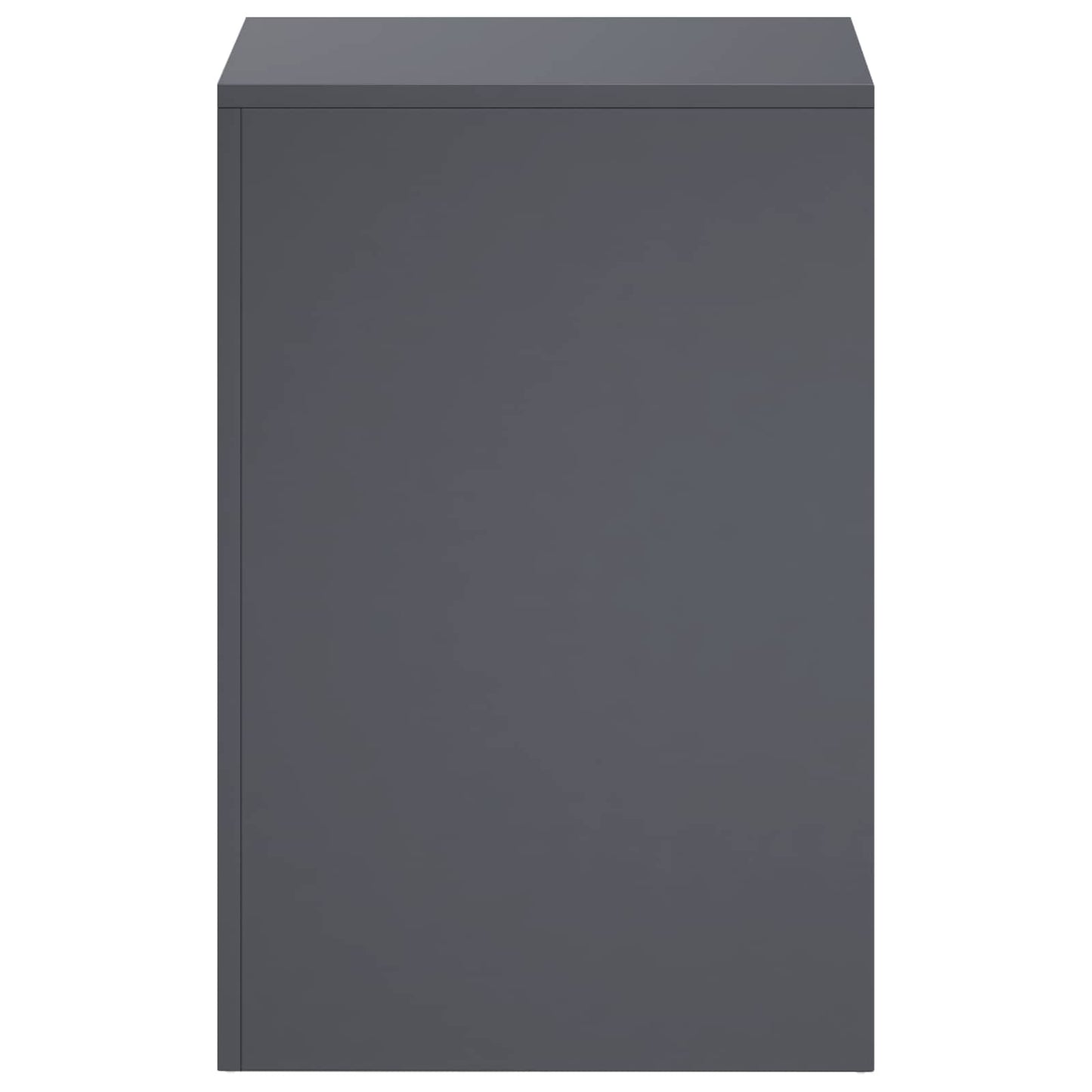Plant Stand 2 pcs Anthracite 40 x 40 x 60 cm Galvanised Steel